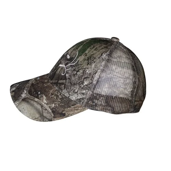 Bone Collector Camo Trucker Snapback Hat Adult Michael Wassal's Series Hunting - Picture 2 of 6
